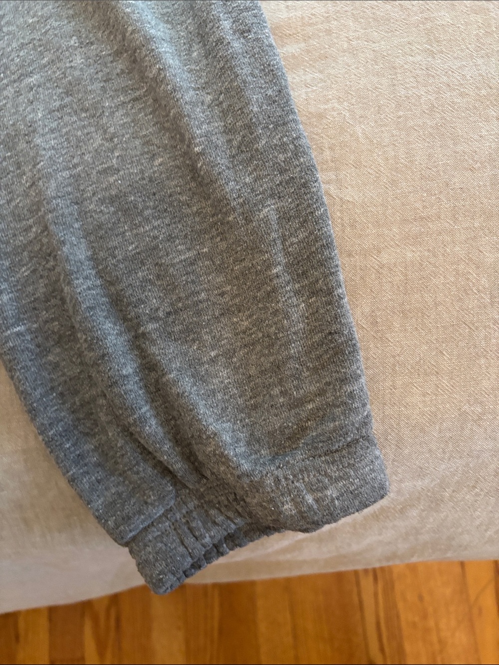 Aviator Nation Gray Joggers with Rainbow Chevron - Picture 3 of 7